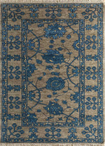 Load image into Gallery viewer, Jaipur Rugs Esme Wool Material Mild Coarse Texture 5x8 ft  Ink Blue
