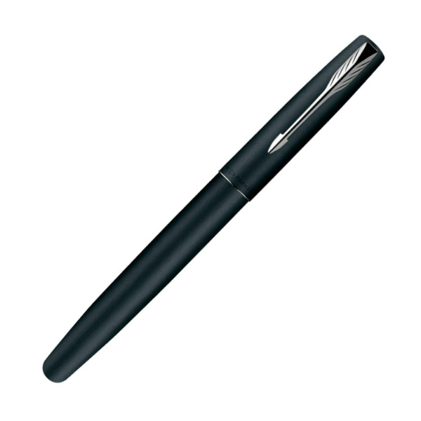 डिटेक™ पार्कर फ्रंटियर मैट ब्लैक फाउंटेन पेन
