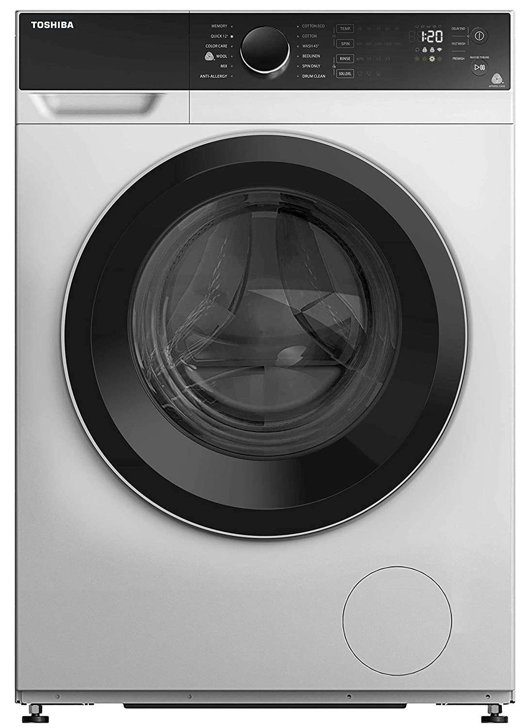 Toshiba 8.0 Kg Inverter Front Loading Washing Machine TW-BJ90M4-IND