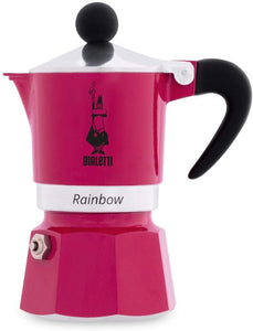 Bialetti Rainbow Espresso Maker 1 Cup Fuchsia