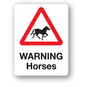 Detec™ Horse Reflective Sign Board