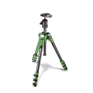 Manfrotto Befree Color Aluminum Travel Tripod Green