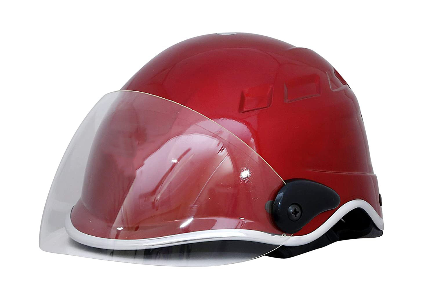 Detec™ Safety Cap with Visor (Red)