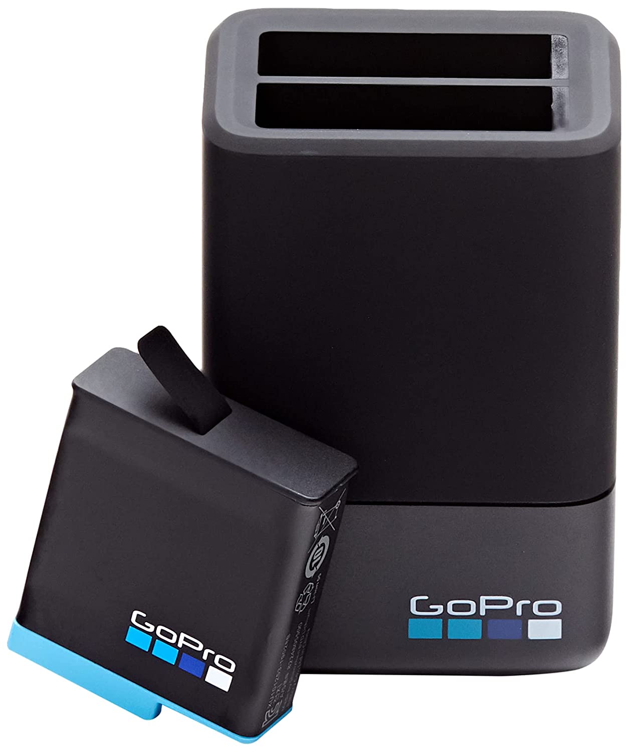 गोप्रो Ajdbd 001 ईयू डुअल बैटरी चार्जर प्लस अतिरिक्त बैटरी