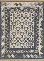 Load image into Gallery viewer, Jaipur Rugs Heritage Navy / Marble Color 5&#39;6x7&#39;6 ft In Wool Material
