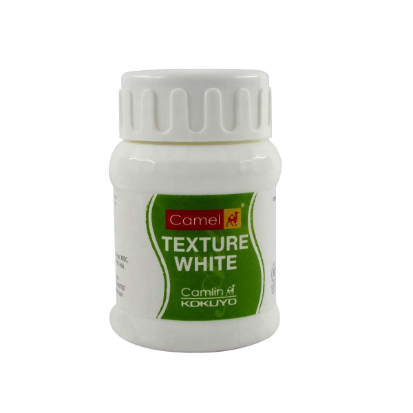 Detec™ कैमल टेक्सचर सफेद ऐक्रेलिक रंग 100ml (2 का पैक)