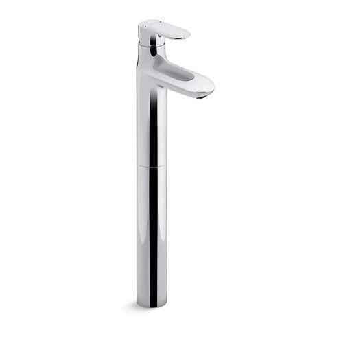 Kohler Kumin K-99448IN-4AB-CP Single-control tall basin faucet with drain in polished chrome