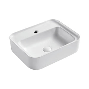 Parryware Table Top Rectangle Shaped White Basin Area Matrix Square C891I