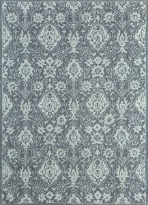 Jaipur Rugs Mythos Material Polyester Texture Soft 5x8 ft  Frost Gray