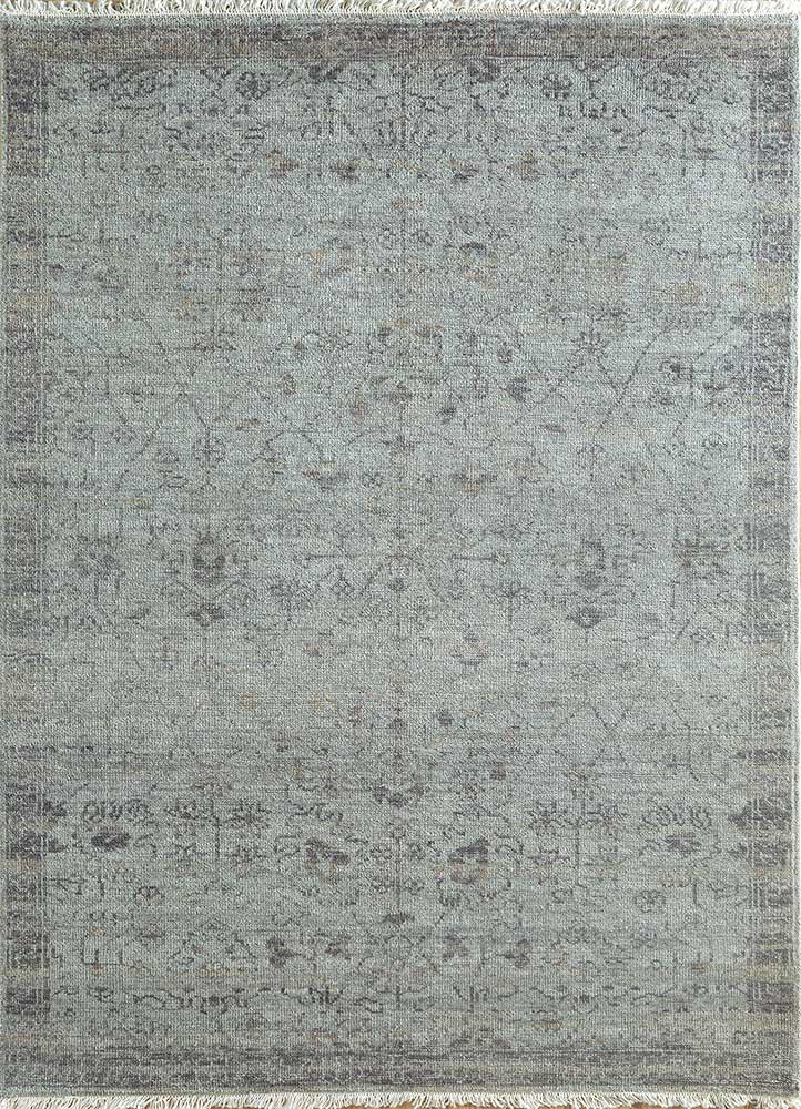 Jaipur Rugs Eden Wool Material Mild Soft Texture 8x10 ft  Frost Gray