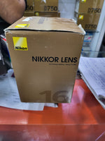 गैलरी व्यूवर में इमेज लोड करें, Nikon के लिए ओपन बॉक्स अप्रयुक्त Nikon AF Nikkor 16mm F/2.8 D फिशआई लेंस
