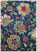 Load image into Gallery viewer, Jaipur Rugs Hacienda Wool Material Mild Soft Texture 5x8 ft  Medium Navy
