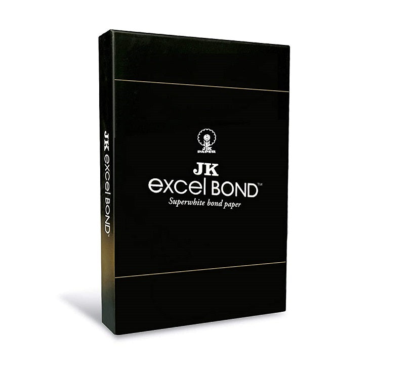JK Excel Bond Copier Printer Paper A4 Size 100GSM Pack of 2