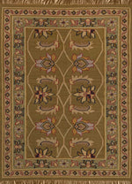 Load image into Gallery viewer, Jaipur Rugs Heritage Wool Material 5x7 ft Amber Green Color
