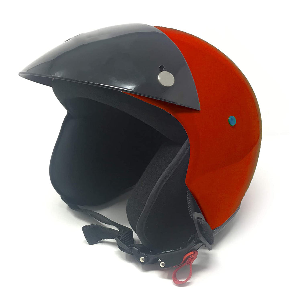 Detec™ Scooty Unisex Helmets for Kids and Adults (Sporty Red, Large)