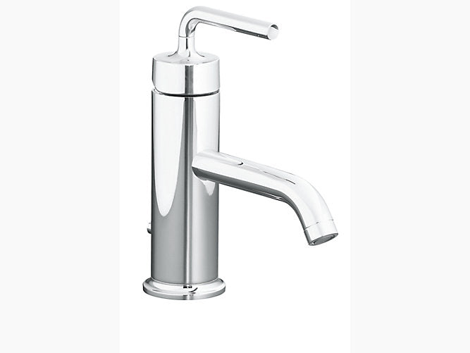 Kohler Purist K-14402IN-4A-CP Single-control basin faucet with drain in polished chrome