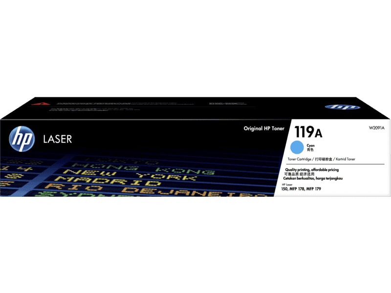 HP 119A Cyn Original Laser Toner Cartridge