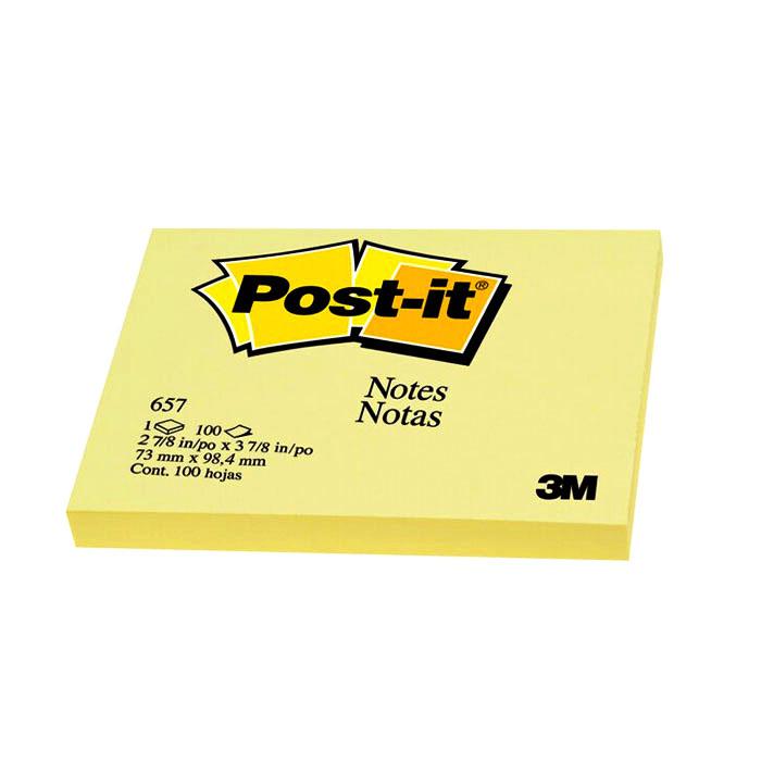 Detec™ 3M Post It 3 X 4 Notes ( Pack of 4 )