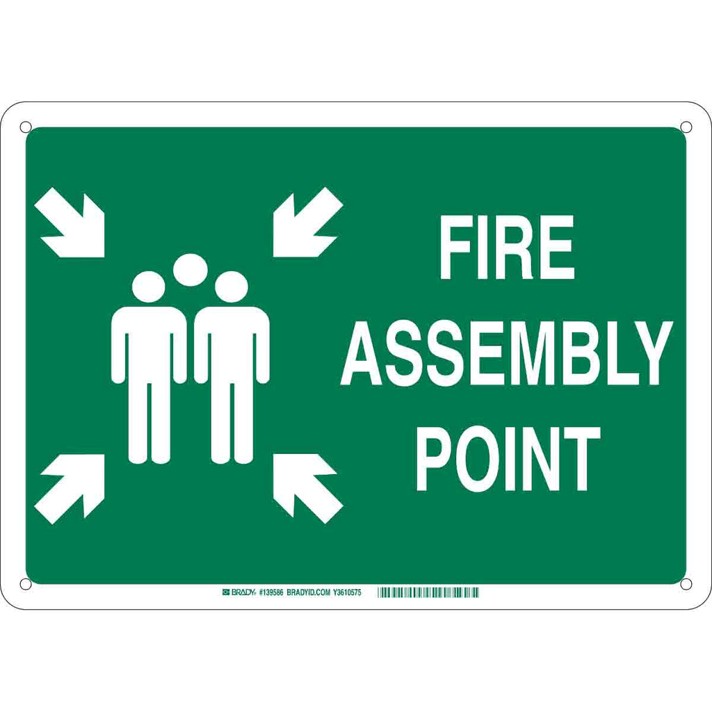 Detec™ ACP Fire Assembly Point Safety Sign board