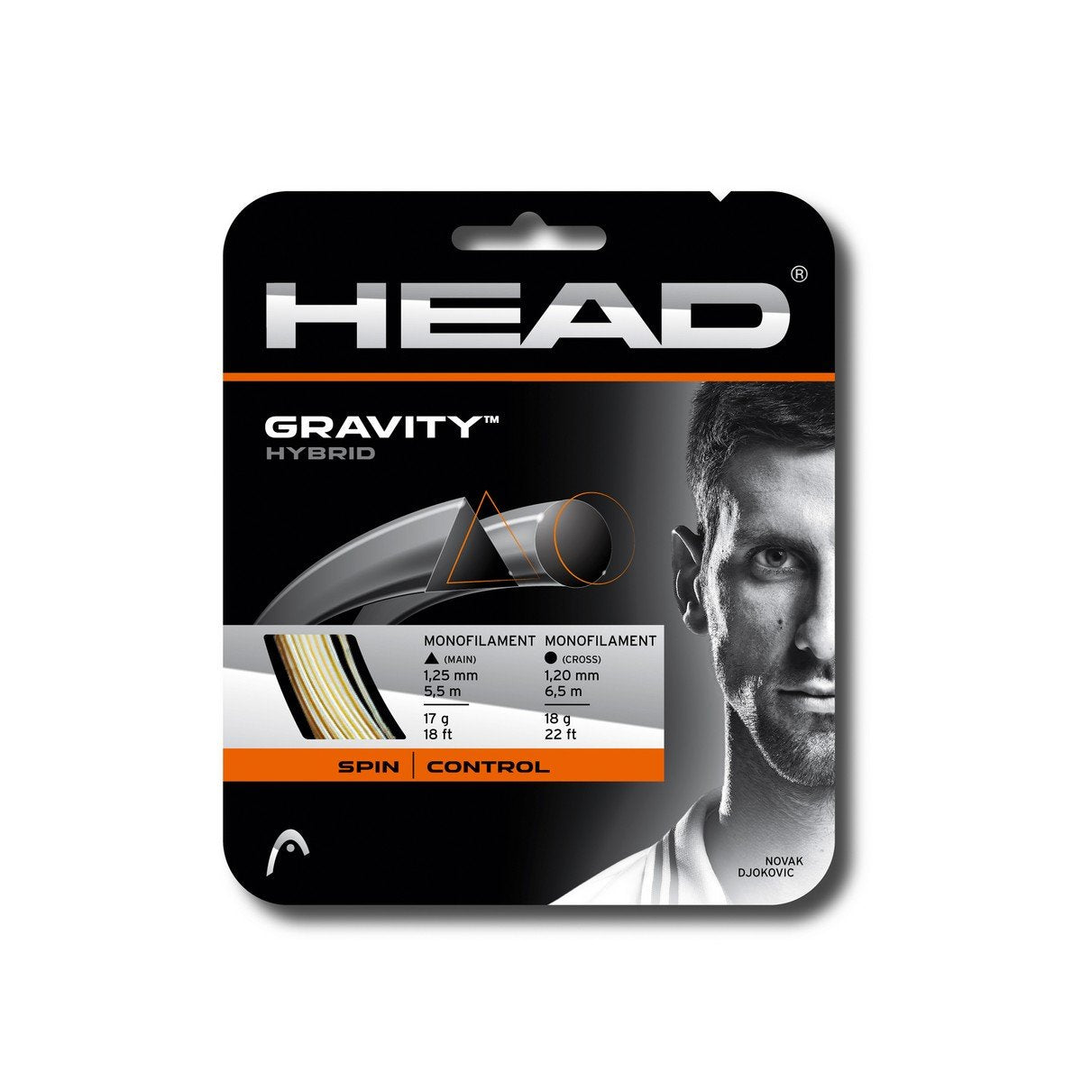 Detec™ Head Gravity Tennis String 
