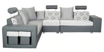 गैलरी व्यूवर में इमेज लोड करें, Detec™ Hansjörg 7 Seater Corner Sofa - Grey Color
