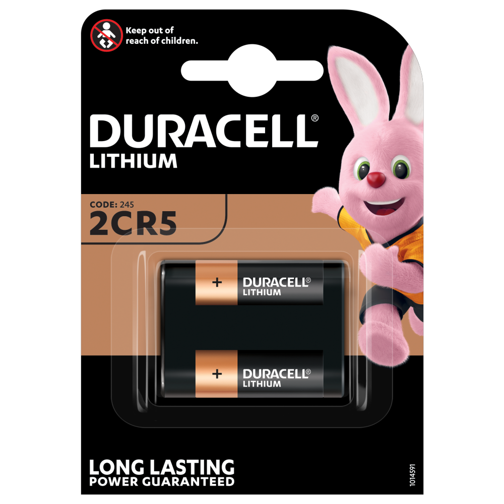Duracell 2CR5 Specialty High Power Lithium 245 Photo Battery 6V (Pack of 1)