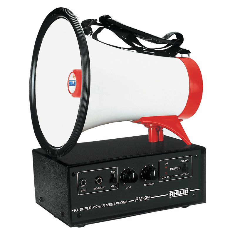 Ahuja PM-99 Portable PA Megaphone