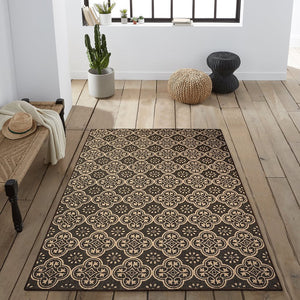 Saral Home Detec™ Traditional Pattern Jute Rug 