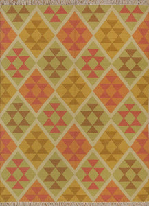 Jaipur Rugs Anatolia Wool Material 5'6x8 ft Orange Mandarin