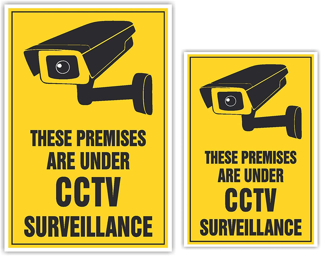 Detec™ These Premises Are Under CCTV Surveillance Signage