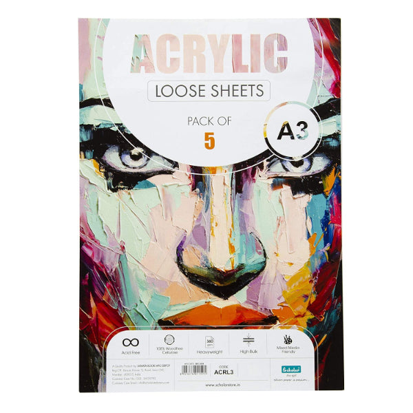 Detec™ Scholar A3 Acrylic Sheets Pack of 5