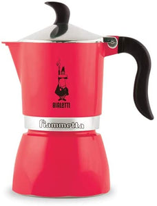 Bialetti Fiammetta Espresso Maker for 1 Cup Red