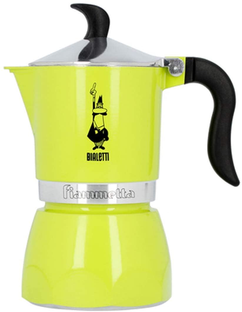 Bialetti Fiammetta Espresso Maker for 3 Cup Lime Green