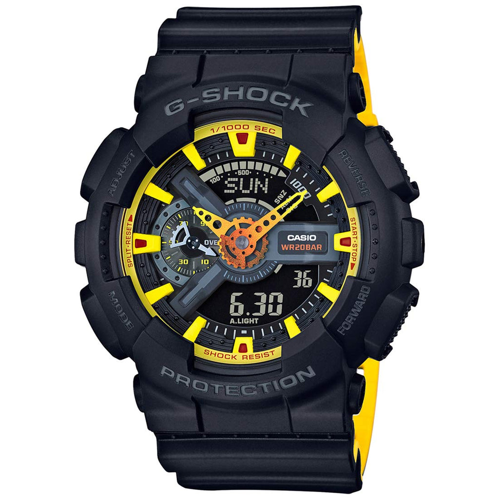 Casio G Shock Analog Digital Black Dial Men's Watch GA 110BY 1ADR G751