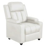 Load image into Gallery viewer, Detec™Classy 1 Seater Manual Recliner With Cupholders White Colour
