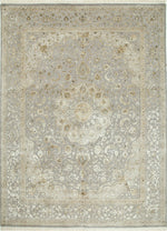Load image into Gallery viewer, Jaipur Rugs Aurora Wool And Silk Material Soft Texture Soft Gray
