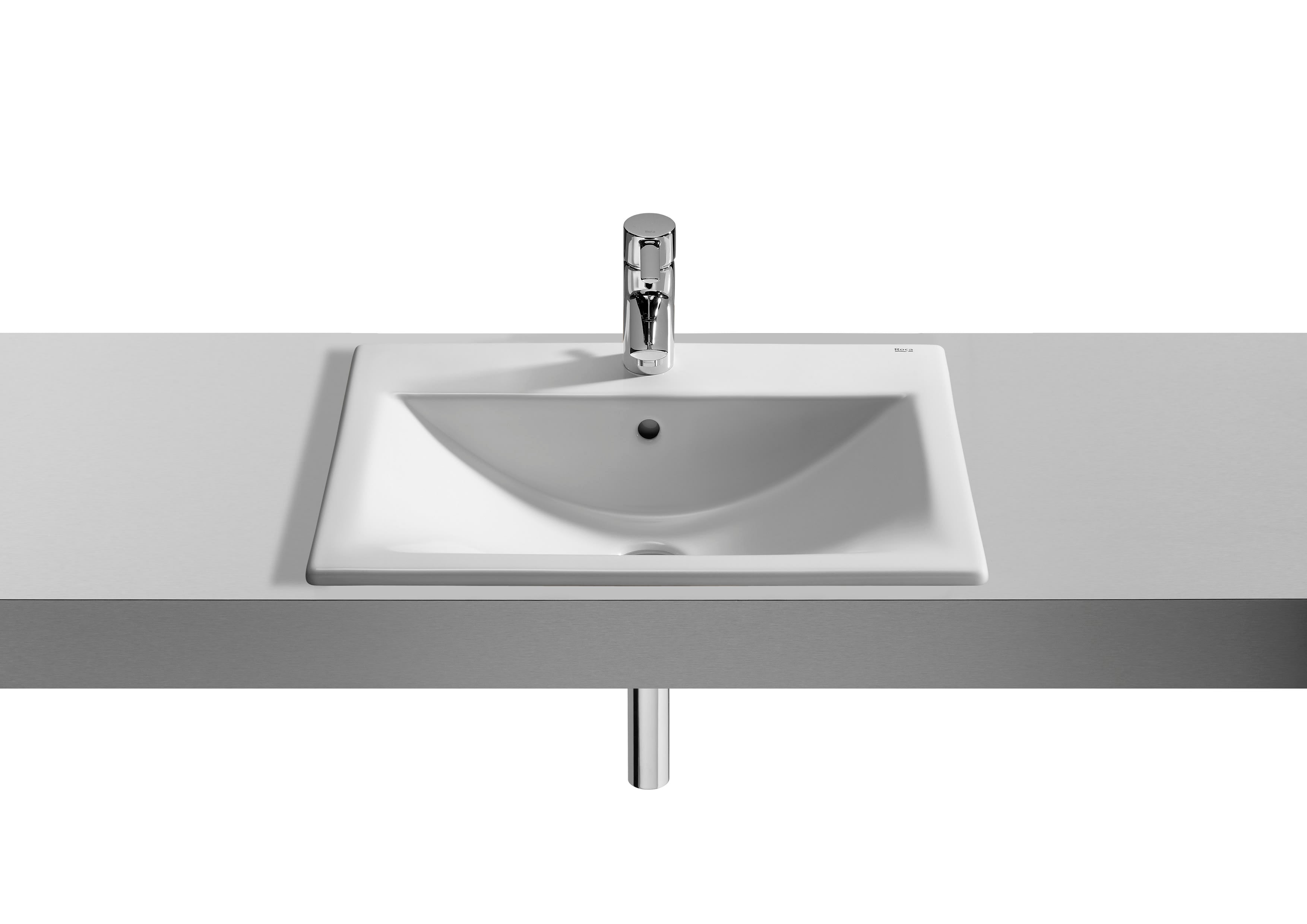 Roca Diverta 550 Mm Ct Basin With Tap Hole WH RS327116460