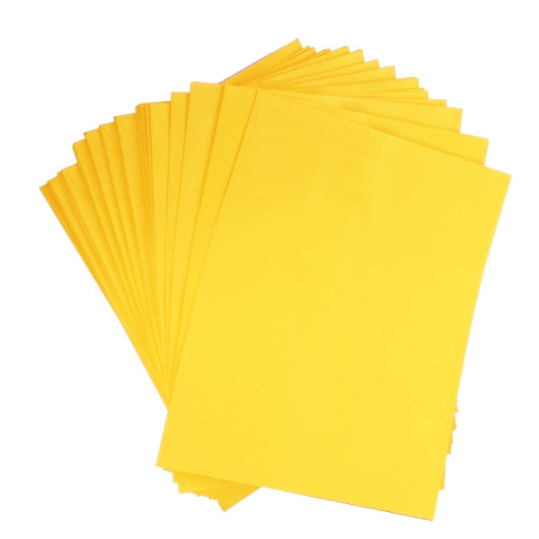 Detec™ लिफाफा पीला कानूनी आकार (10"x14") अंदर से लैमिनेटेड (50 पीस का पैक)