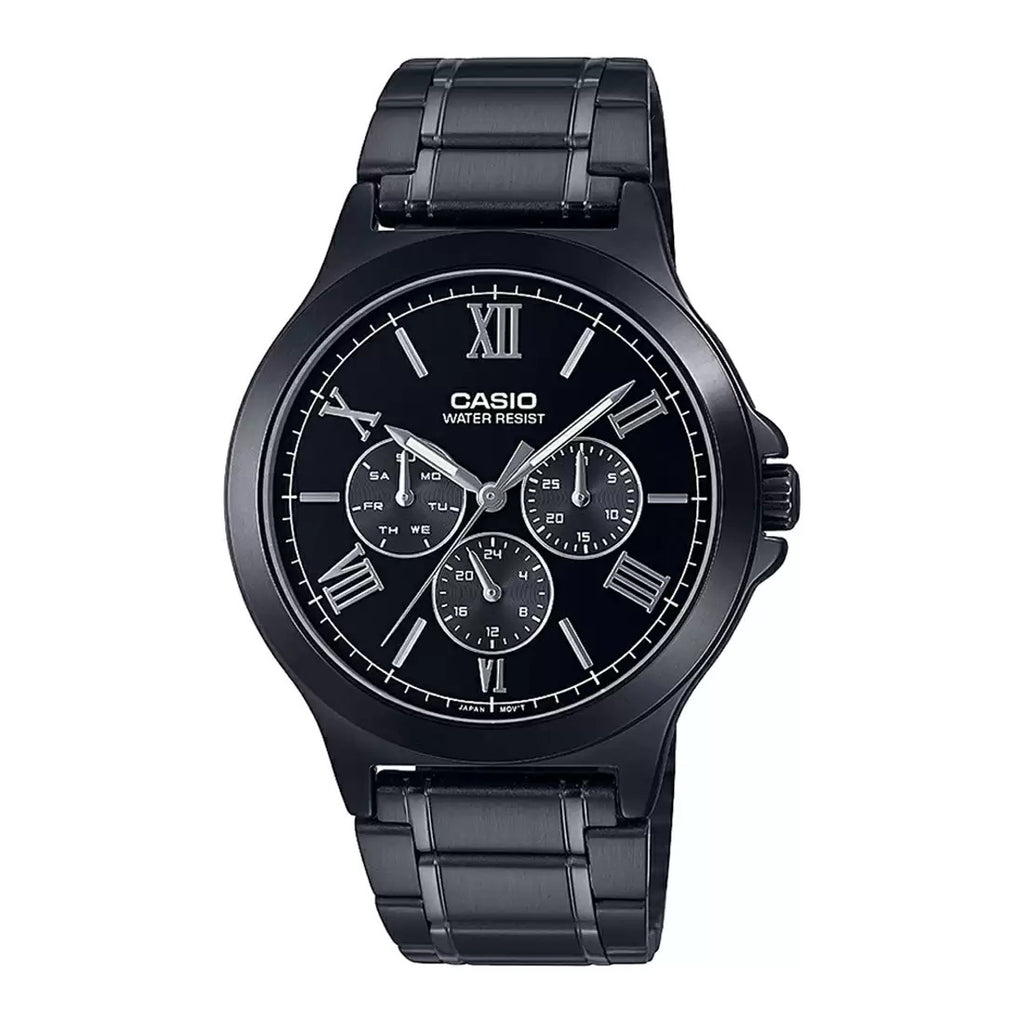 Casio Enticer Black Analog Men's Watch A1969 MTP-V300B-1AUDF
