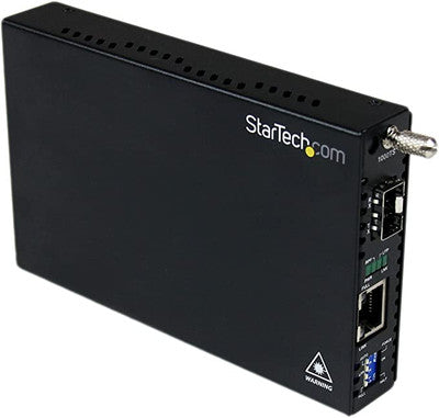 StarTech.com Gigabit Ethernet Fiber Media Converter with Open SFP Slot ET91000SFP2
