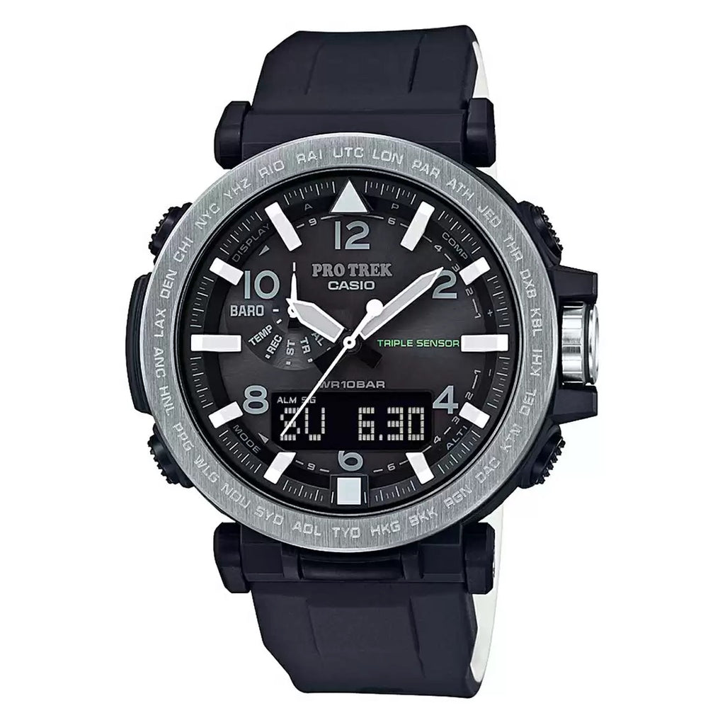 Casio Protrek PRG 650 1DR SL99 Black Analog Digital Men's Watch