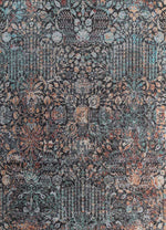 Load image into Gallery viewer, Jaipur Rugs Aurora Wool And Silk Material Hand Knotted Weaving 8x10 ft  Gun Metal
