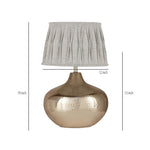 Load image into Gallery viewer, Detec Berthold chrome metal table lamp
