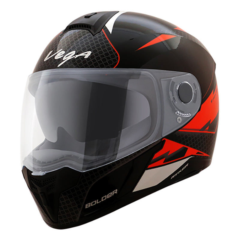 Detec™ Vega Ryker D/V Bolder Dull Black Orange Helmet 