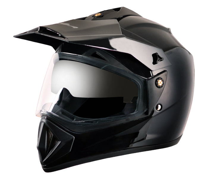 Detec™ Vega Off Road D/V Dull Black Helmet 
