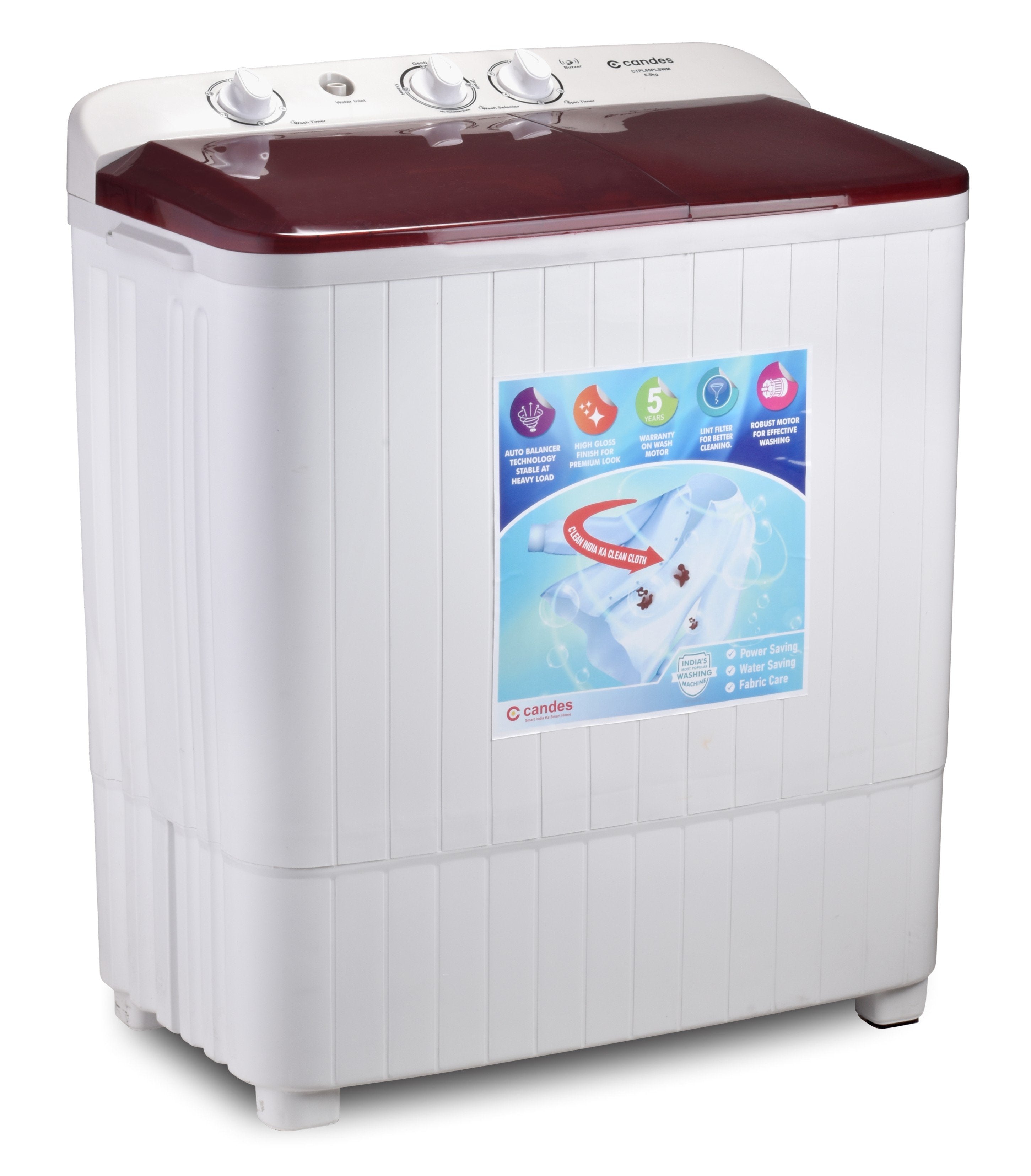 कैंडेस वॉशिंग-मशीन 6.5 किग्रा