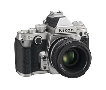 Nikon 1528 DF 16.2 MP CMOS FX-Format Digital SLR Camera (Black) with AF-S Nikkor 50mm f/1.8G Lens