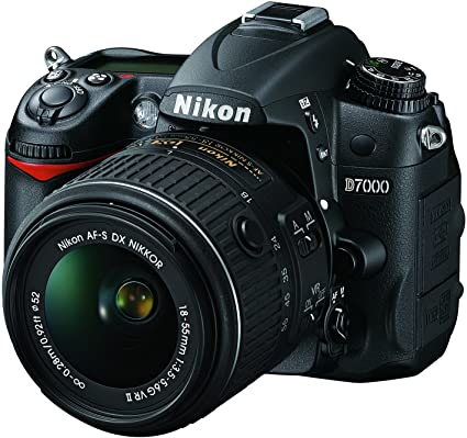 Used Nikon D7000 16.2 Megapixel Digital SLR Camera with 18-55mm Lens Black