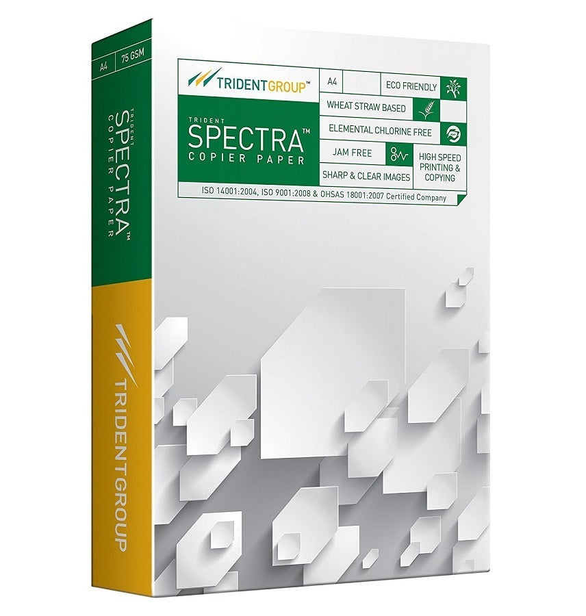 Trident Spectra Printer Paper A4 Size 80GSM Pack of 2