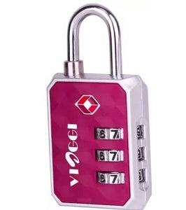 Viaggi Maroon 3 Dial Travel Sentry Approved Security